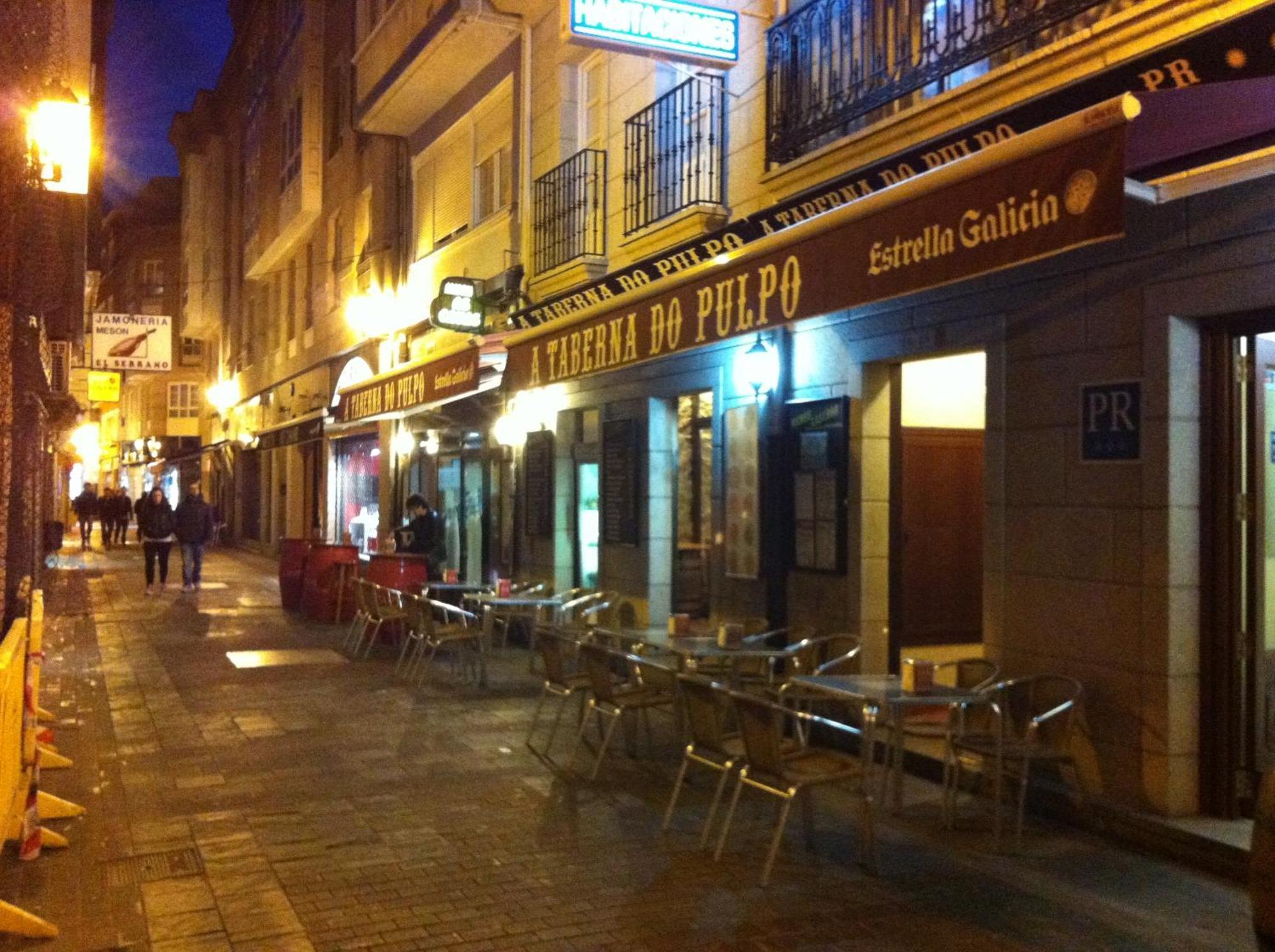 Hostal Hotil Coruna Centro A Coruna Luaran gambar