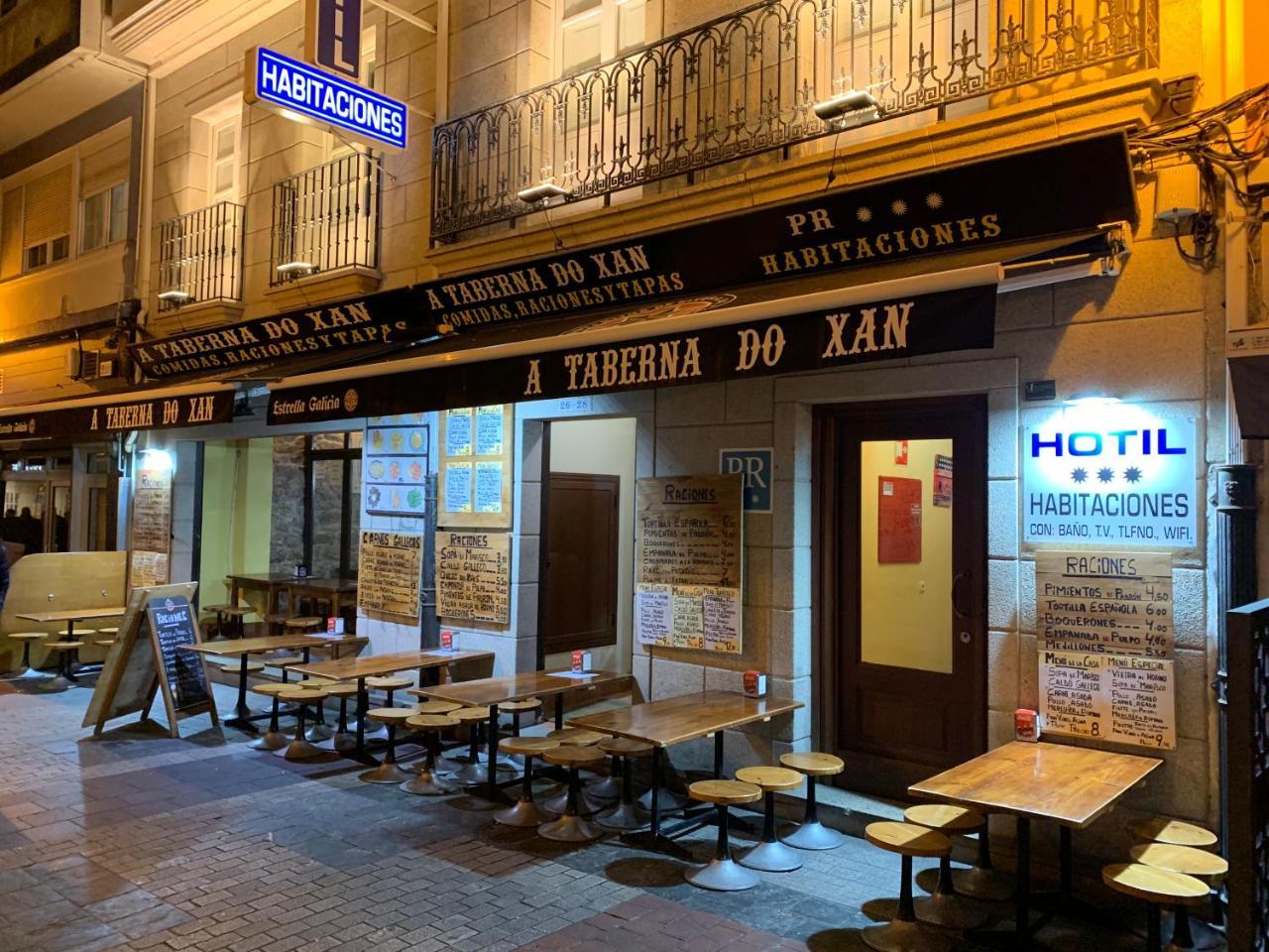 Hostal Hotil Coruna Centro A Coruna Luaran gambar