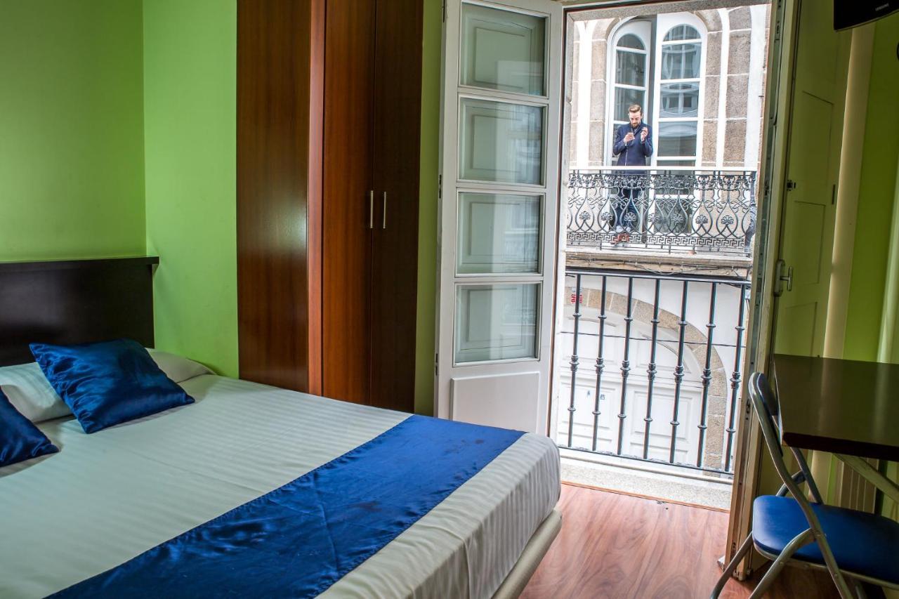Hostal Hotil Coruna Centro A Coruna Luaran gambar